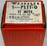Vintage Paragon Timer PLT1-0 Mite. Fixed Price $50.00.