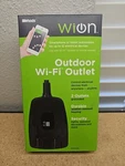 Woods 50049 Wion Outdoor Wi-fi Timer 125 Volt Black New In Box (E7). Fixed Price $28.02.