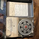Vintage Time Clock Industrial Paragon Electric Timing Motor 120V Usa. Fixed Price $39.00.