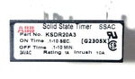 Abb Timing Relay Ssac Time Delay 1-10AMP 1-10SEC/ON 1-10MIN/OFF KSDR20A3. Fixed Price $39.99.