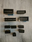 Lot Of 10 Digitran Minilever/thumbwheel Switches-used. Fixed Price $40.00.