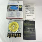 Intermatic T104M 24 Hour Mechanical Switch Timer Dpst 208-277V Open Box. Fixed Price $35.00.