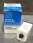 Potter & Brumfield CB-1038D-38 Time Delay Relay 0.1-10SEC, 00416, CB1038D38 Nos. Fixed Price $174.99.