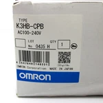 Omron K3HB-CPB 100-240VAC Up/down Pulse Counter Panel Meter. Fixed Price $650.00.