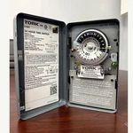 Tork 1101 24 Hour Indoor Time Switch 120-277 Vac Spst Metal Gray, Override. Fixed Price $50.00.