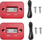 2 Pcs Inductive Hour Waterproof 3V Vehicle Tachometer, Red. Fixed Price $18.74.