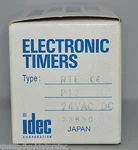 Idec Electronic Timer RTE-P12 ++ New. Fixed Price $24.95.