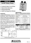 Time Mark 339-120V-300S On/off Delay Relay, True Off, Ac/dc, 8-PIN, 1-300SEC. Fixed Price $110.00.
