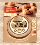 Taylor Precision Products Super-loud Digital Timer Silver (5873). Fixed Price $17.75.