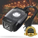 24 Hour Outdoor Mechanical Outlet Timer Weatherproof Automatic Switch Light. Fixed Price $11.99.