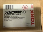 Tork DZM200BP-0 10A Sp/dt 2CHNL 365/7DAY Time Clock In Metal Enclosure New Bo. Fixed Price $599.00.