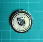 Antique Vintage Round Brass Porcelain Base Rotary Light Switch Old Electric. Fixed Price $34.95.