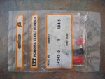 Lot Of Two (2) Itt Pomona 4243-0 Double Binding Post Assemblies -- New & Unused. Fixed Price $25.00.