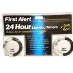 First Alert 24 Hour Lighting Timers Pack Multiple On/off Part LS220 Sealed. Fixed Price $29.99.