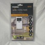 Tork Indoor White Sunset Digital Timer Led Rated Single POLE/3-WAY RZ307. Fixed Price $17.50.