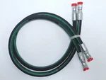 Aeroquip Matchmate Plus Hydraulic Hose Set GH781-4, 6.4MM (1/4") Oal 30.5"&32.5". Fixed Price $62.93.