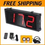 High Visibility 4'' Red Display Counter With Dual Functionality - Easy To Use. Fixed Price $174.39.