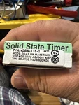 Artisan Solid State Timer 438A-115-1. Fixed Price $23.00.