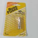 Buss Fuses Amp Fast Acting BP/KTK-10 Made Usa. Fixed Price $5.18.