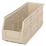 Quantum Storage Systems SSB461IV Shelf BIN,IVORY,POLYPROPYLENE,7 24K156. Fixed Price $26.34.