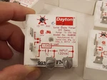 Dayton 6A857 Solid State Timer Off Delay 0.5-10 Sec 120VAC S3. Fixed Price $10.00.