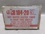 New Precision CD-104-20 24-HOUR Hot Water Heater Timer Switch Dpst 240V Ak. Fixed Price $37.99.