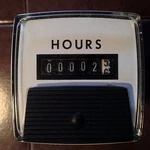 Ge Time Meter 50-240211AAAB1. Fixed Price $32.82.