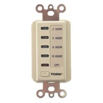 Tork Nsi D212H Digital Wall Timer Switch, 12-HOUR, 120V 15A 1000W, Ivory. Fixed Price $15.00.