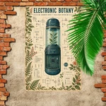Central Electronic Module Circuit Diagram Tin Sign Vintage Science Decor. Fixed Price $10.44.