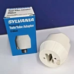 Twintube Adapter For F13TT/27K F13DTT/27K Compact Fluorescent Sylvania New 29068. Fixed Price $13.95.