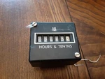 A.w.haydon Counter For Hours And Tenths In Metal Box P780. Fixed Price $12.00.