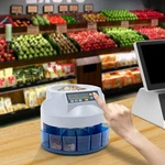 Coin Counter Digital Automatic Electronic Sorter Machine 110V. Fixed Price $134.37.