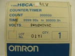 New Omron Counter/timer H8CA-ALV 24-240VAC. Fixed Price $129.99.