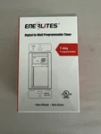 Enerlites 7 Day Digital Programmable In-wall Timer Switch Model HET01-C-W White. Fixed Price $15.46.