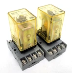 Lot Of RR2P-U Idec Relay 240V SR2P-06 Socket Next Day Option. Fixed Price $44.99.
