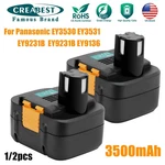 15.6V Ni-mh Battery For Panasonic EY9230B EY9231 EY3530 EY6432 EY3793 3500MAH. Fixed Price $32.90.