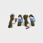 Woods Light Duty Brown Extension Cords 6', 16 Gauge SPT-2, 3 Outlet (4 Pack). Fixed Price $13.99.