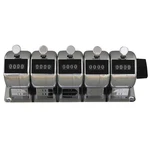 Enm M4505 Counter,hand TALLY,5 GANG,4 Digits 5AAL0. Fixed Price $128.68.
