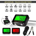Lcd Digital Inductive Tachometer Hour Gasoline Engine Gauge Waterproof Usa. Fixed Price $20.89.