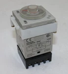 Omron H3CR-F8-300 Timer Relay With P3G-08 Base. Fixed Price $36.00.