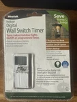 Westek Digital Timer Switch TMDW10 Incandescent Model New Box. Fixed Price $9.50.