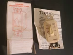 Tork Twist Spring Wound Timer Range: 10 Minuites Hours Ivory W/hold A502HH. Fixed Price $28.80.