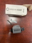 New Veeder-root 727215-001 Panel Meter Counter, Mechanical, Digit. Fixed Price $70.00.