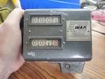 Wak Mechanical Counter 4-F-1-1-B (CX24B). Fixed Price $59.00.