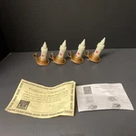 Thomas Pacconi Classics Battery Operated Candles Timer Clip Flameless Lot Of 4. Fixed Price $12.10.