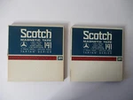Lot Of 2: Scotch Magnetic 141 (reel Tapes) 1200 Ft. - Silicon Lubricated. Fixed Price $8.99.