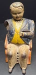Antique (1875) Tammany Mechanical Bank J.e. Stevens Great Patina- Missing Arm. Fixed Price $104.79.