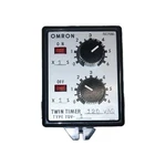 Omron Twin Timer Type TDV-1, 110VAC New Out Of Box Surplus Old Stock Japan Made. Fixed Price $75.00.
