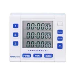 Fisherbrand Traceable 5000 Digital Three-channel Alarm Timer With Triple-line. Fixed Price $50.83.