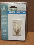 60-MINUTE Timer Switch Automatic Shut-off Single Pole GE5100N30-71D Rotate. Fixed Price $49.99.